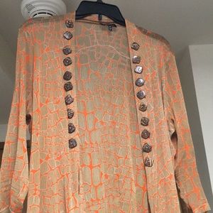 Lynn Ritchie 100% silk top